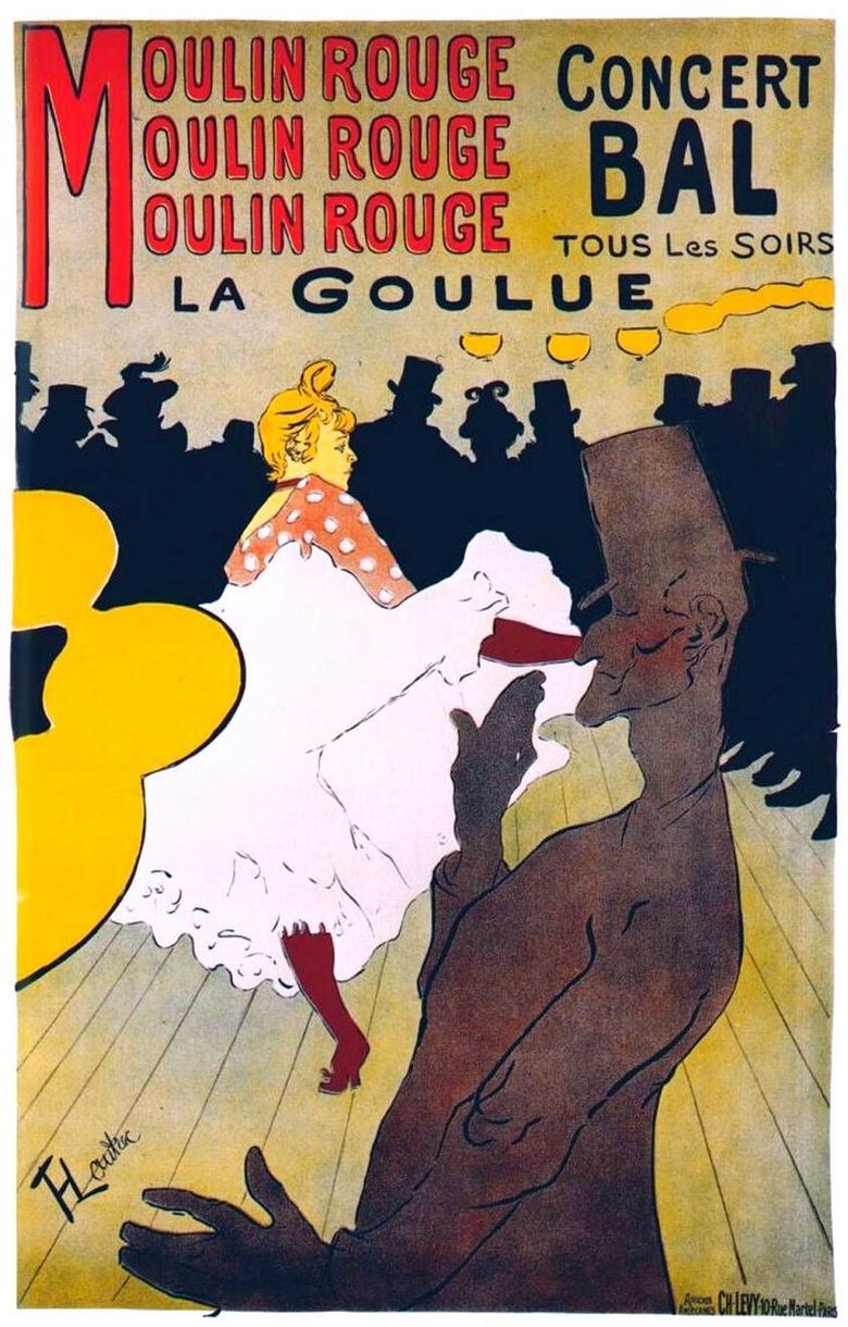 La Goule στο Moulin Rouge   Henri de Toulouse Lautrec