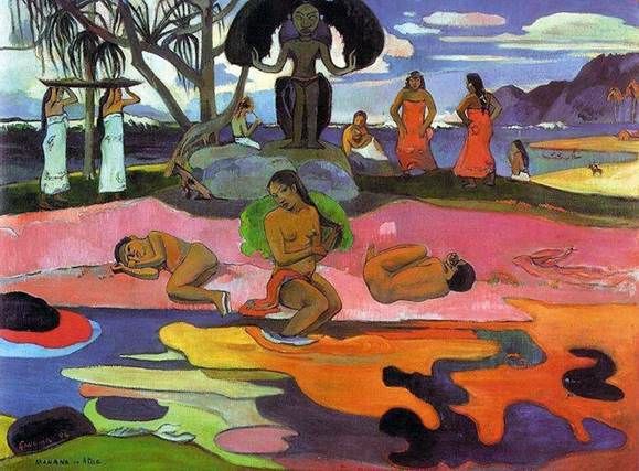 Μια μέρα χωρίς θεούς (Ημέρα της Θεότητας   Mahan no Natua)   Paul Gauguin