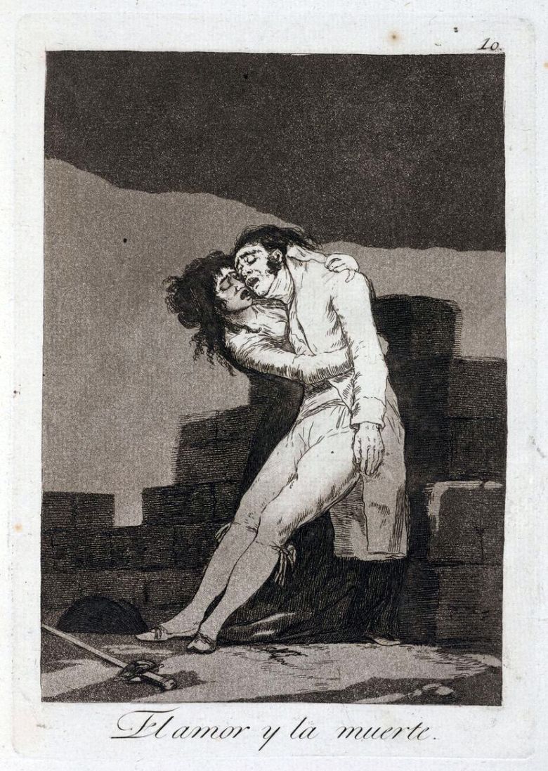 Αγάπη και θάνατος   Francisco de Goya