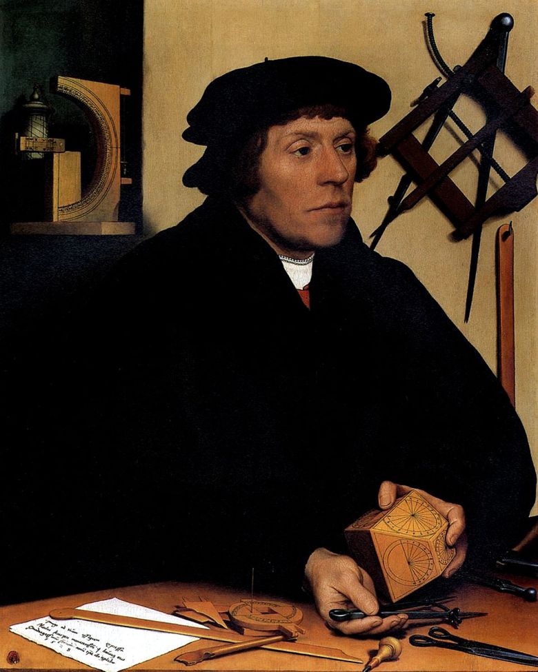 Πορτρέτο του αστρονόμου Νικόλου Κράτσερ   Χανς Χολμπίν