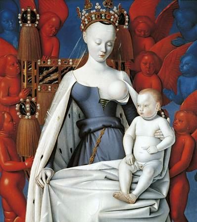 Madonna and Child   Jean Fouquet