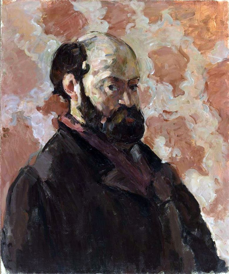 Αυτοπροσωπογραφία σε ροζ φόντο   Paul Cezanne