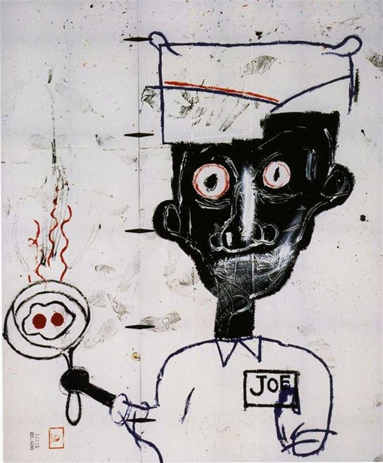 Μάτια και αυγά   Jean Michel Basquiat