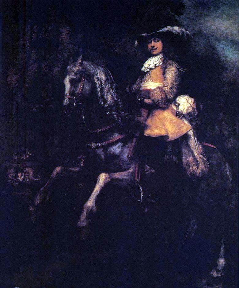 Frederick Riel σε ένα άλογο   Rembrandt Harmenszoon Van Rijn