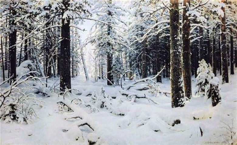Χειμώνας   Ivan Shishkin