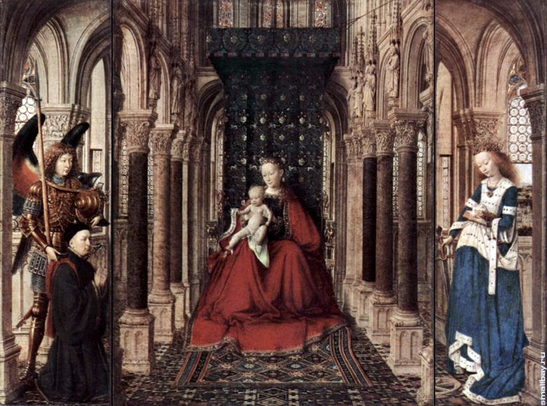 Βωμός της Παναγίας   Jan van Eyck