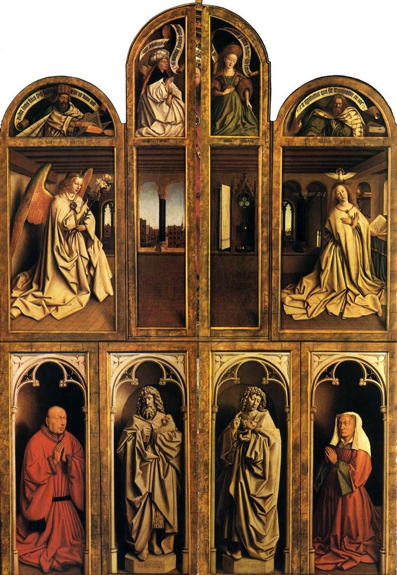 Γάνδη Altar Κλειστό   Jan van Eyck
