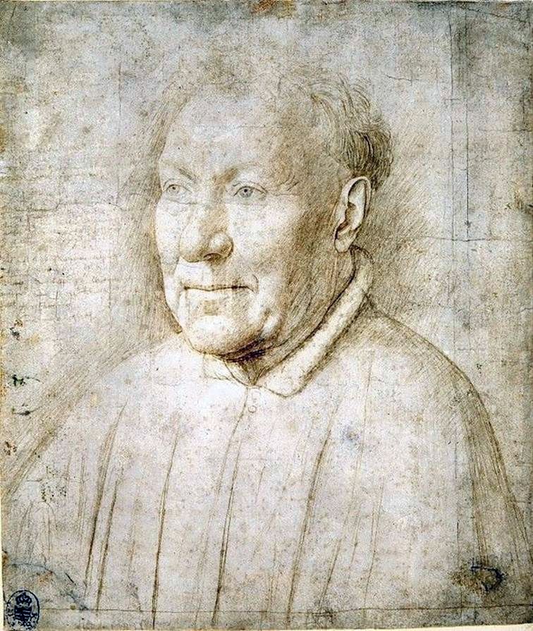 Μελέτη για ένα ανδρικό πορτρέτο   Jan van Eyck