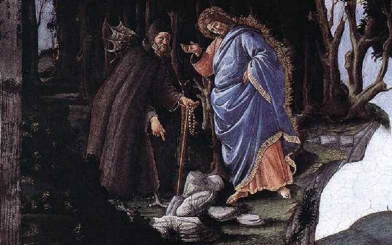 Ο Πειρασμός του Χριστού   Sandro Botticelli