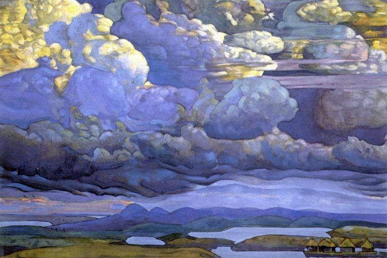 Sky Battle   Nicholas Roerich