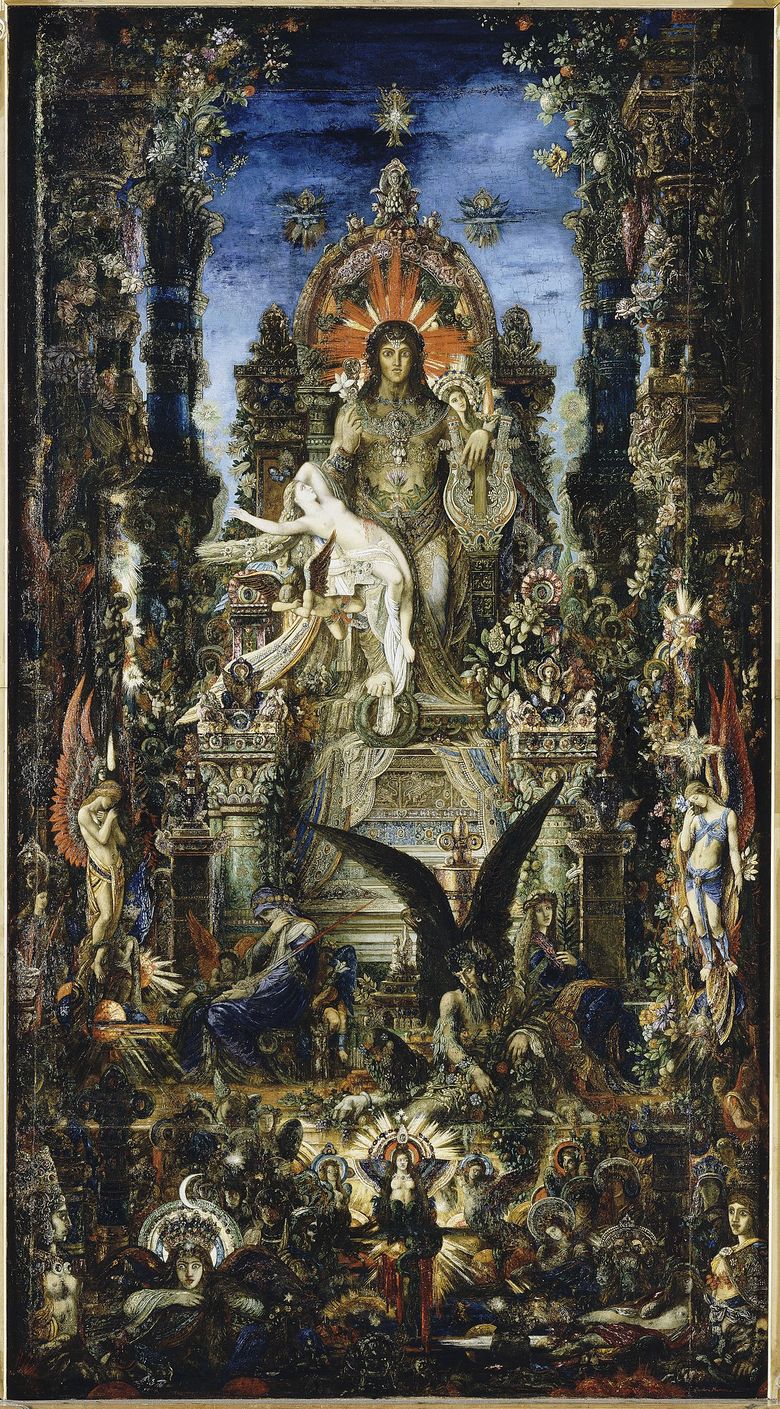 Jupiter and Semela   Gustave Moreau