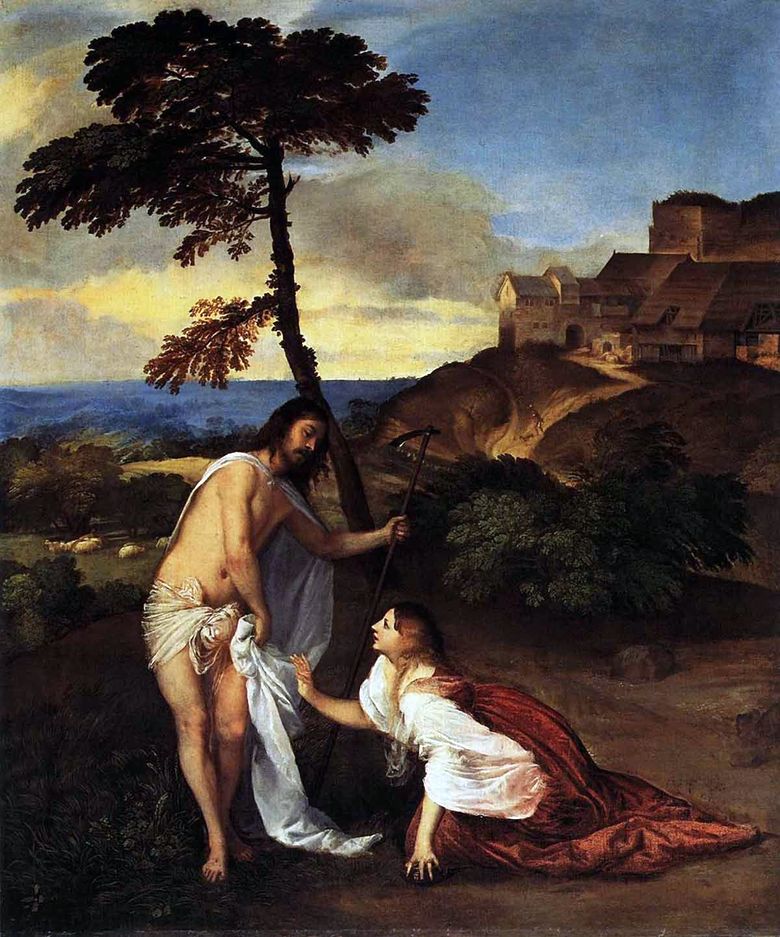 Η εμφάνιση του Χριστού στη Μαρία Μαγδαληνή (Μην με αγγίζετε)   Titian Vecellio